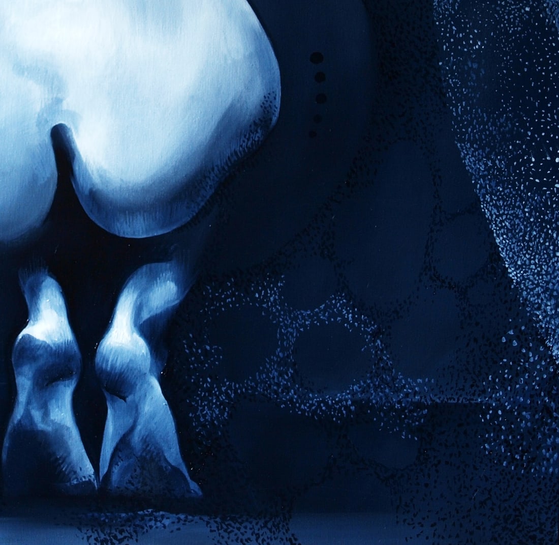 Oil painting Alone Konsta G. Amelinn - 5