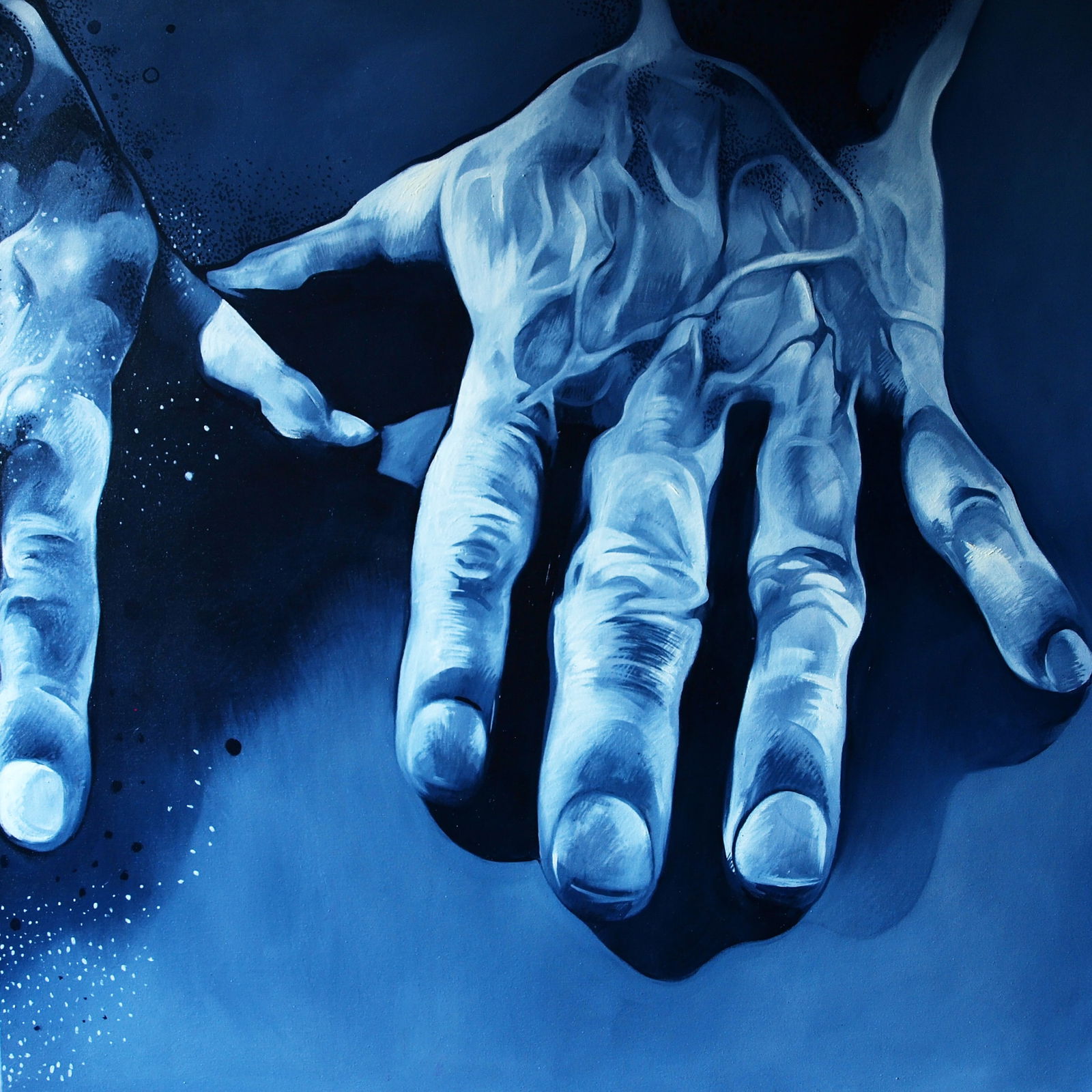 Oil painting Strong arms Konsta G. Amelinn (1 of 7)