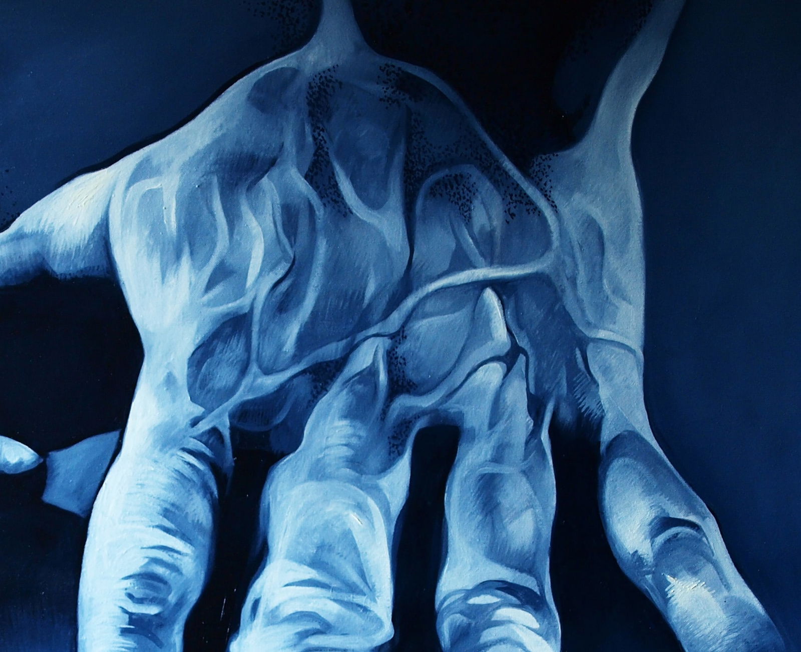 Oil painting Strong arms Konsta G. Amelinn - 3