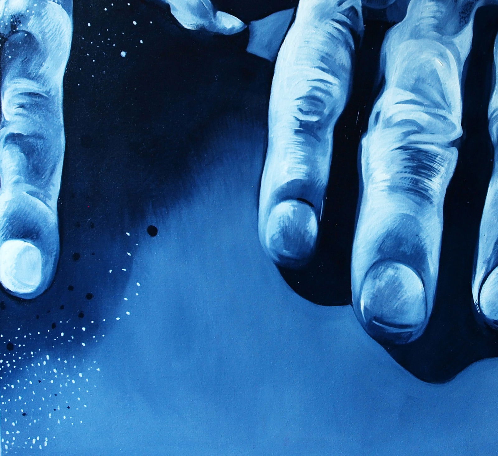 Oil painting Strong arms Konsta G. Amelinn - 4