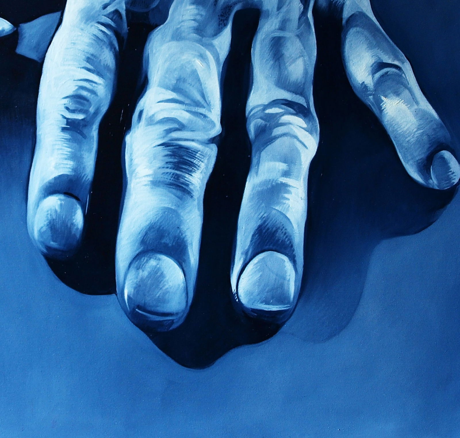 Oil painting Strong arms Konsta G. Amelinn - 5