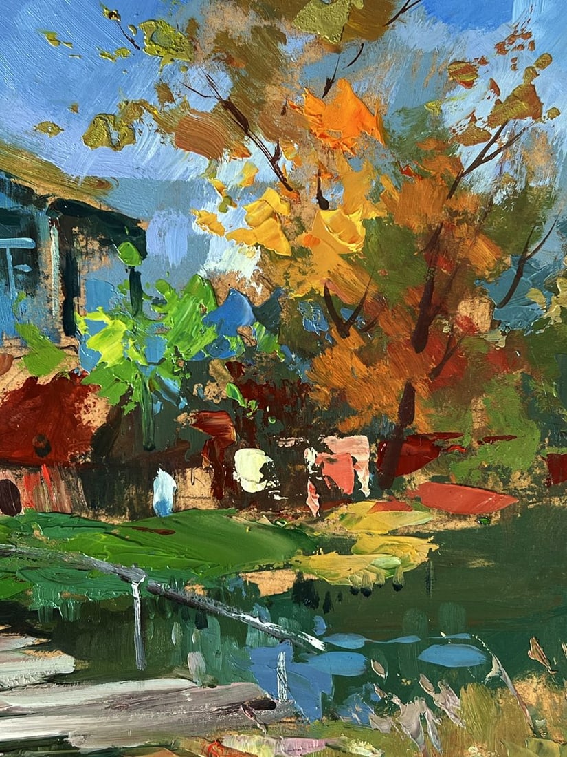 Oil painting The Road Home Yuriy Suprunchuk - 10