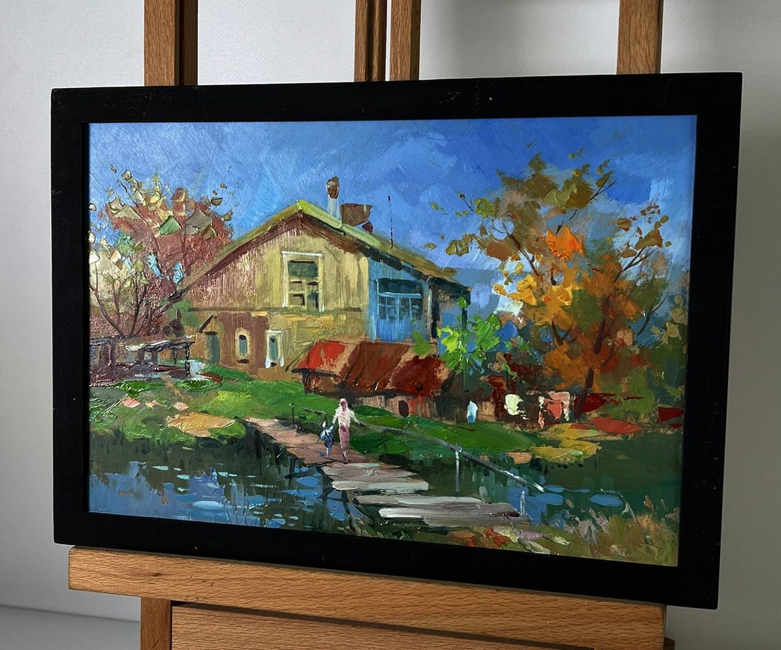 Oil painting The Road Home Yuriy Suprunchuk - 2