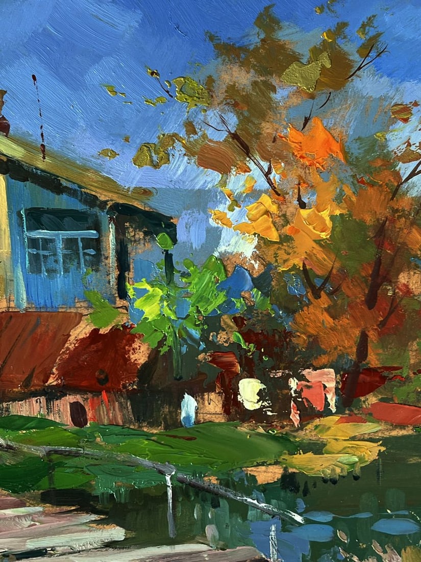 Oil painting The Road Home Yuriy Suprunchuk - 9