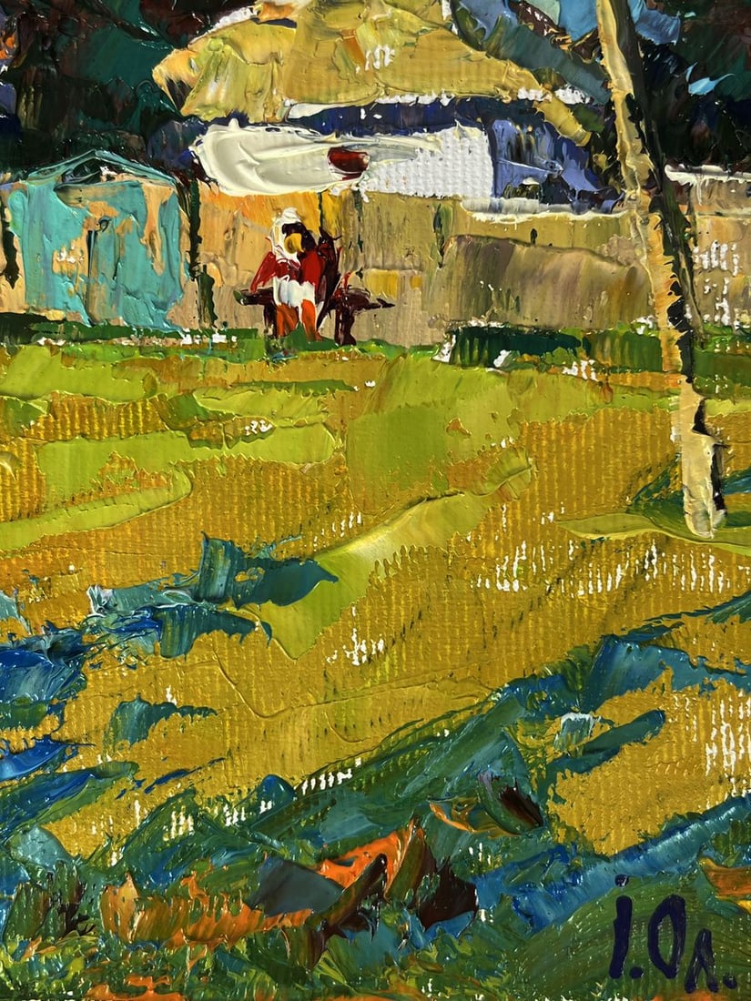 Oil painting Midday in the Village Oleksiy Ivanyuk - 10