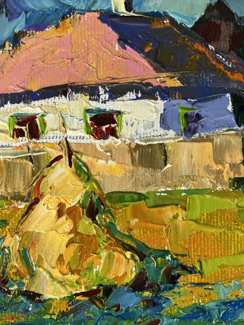 Oil painting Midday in the Village Oleksiy Ivanyuk - 4