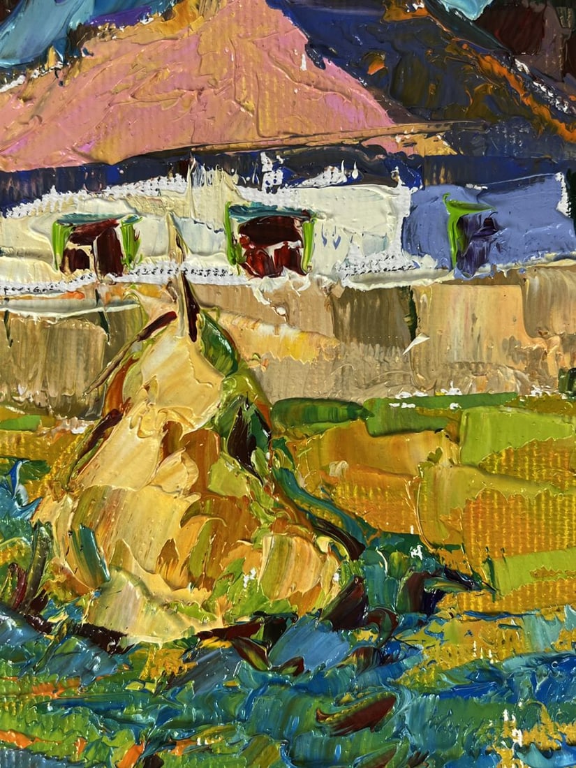 Oil painting Midday in the Village Oleksiy Ivanyuk - 5