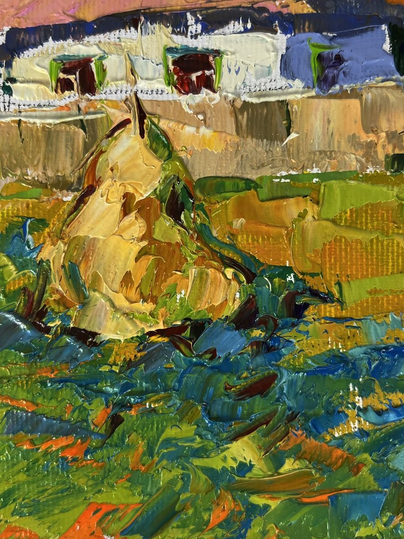 Oil painting Midday in the Village Oleksiy Ivanyuk - 6