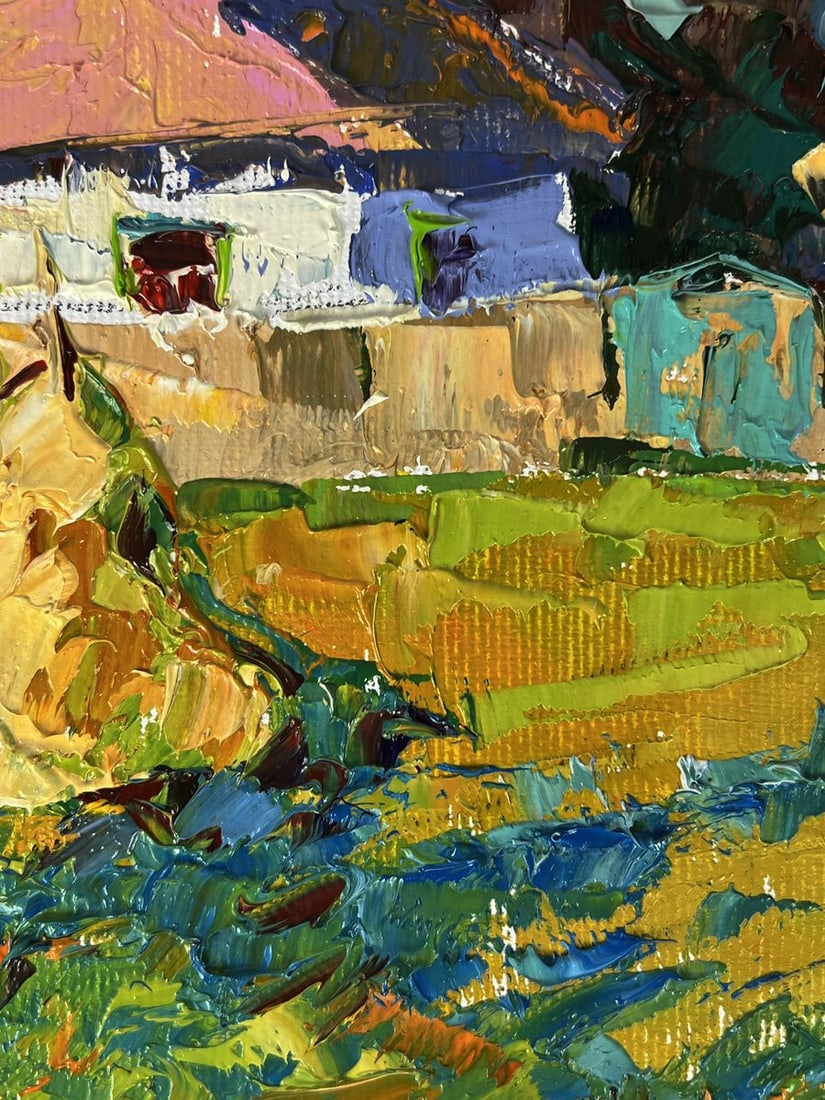 Oil painting Midday in the Village Oleksiy Ivanyuk - 7