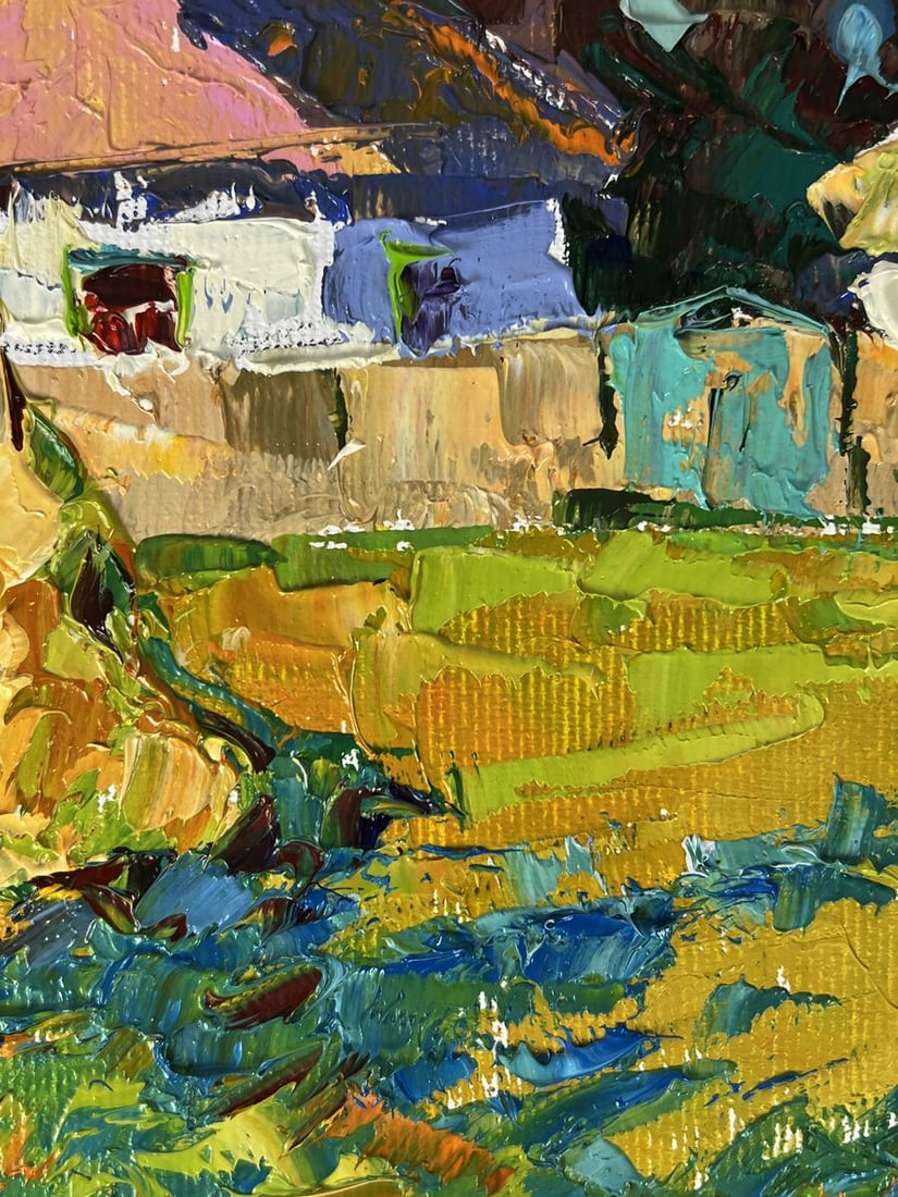 Oil painting Midday in the Village Oleksiy Ivanyuk - 8
