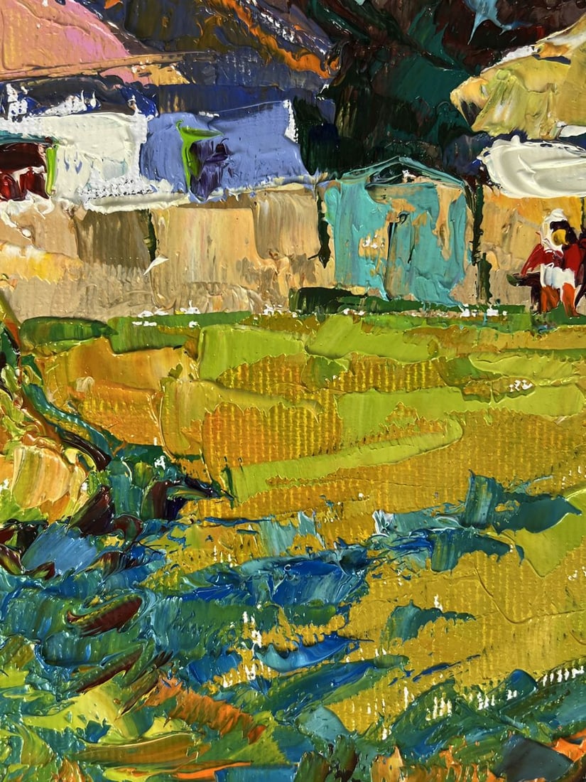 Oil painting Midday in the Village Oleksiy Ivanyuk - 9