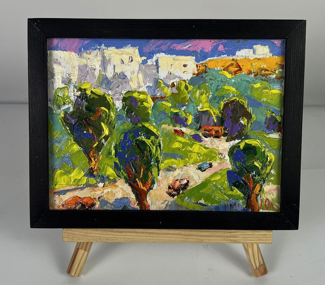 Oil painting Outside the City Oleksiy Ivanyuk: Title: Oil painting Outside the City Oleksiy Ivanyuk Description: No.AAA6178*** ABOUT THIS PAINTING **** TITLE: "Outside the City"* ARTIST: Oleksiy Ivanyuk* SIZE: 15x20 cm/5.90x7.87 inches'* MEDIUM: