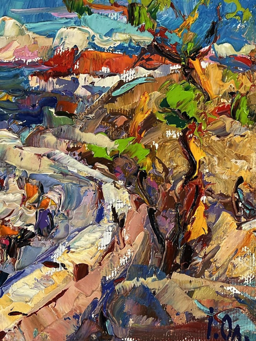 Oil painting The Road to the Sea Oleksiy Ivanyuk - 10