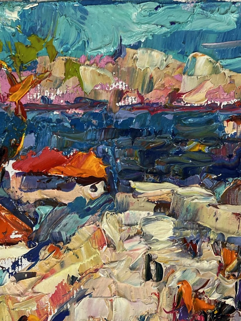 Oil painting The Road to the Sea Oleksiy Ivanyuk - 4