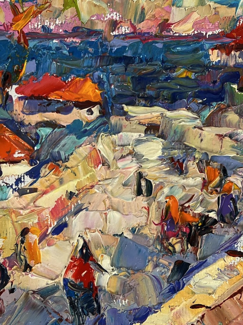 Oil painting The Road to the Sea Oleksiy Ivanyuk - 5