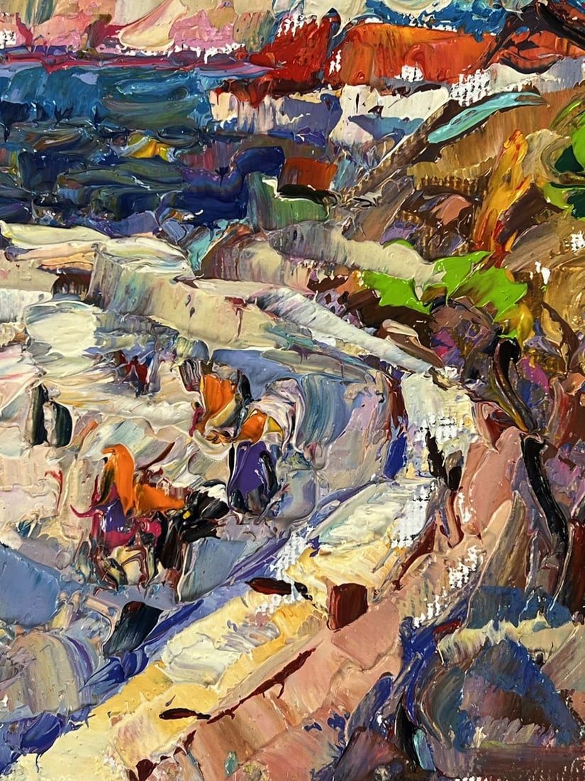 Oil painting The Road to the Sea Oleksiy Ivanyuk - 7