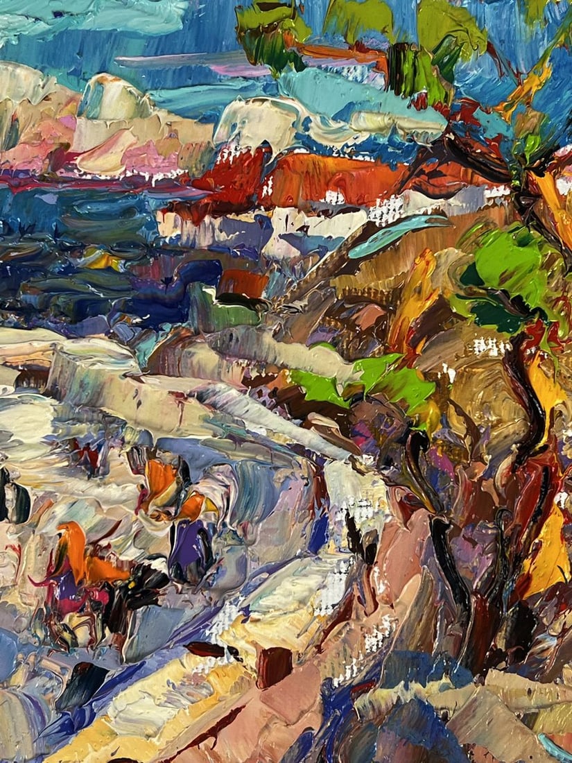 Oil painting The Road to the Sea Oleksiy Ivanyuk - 8