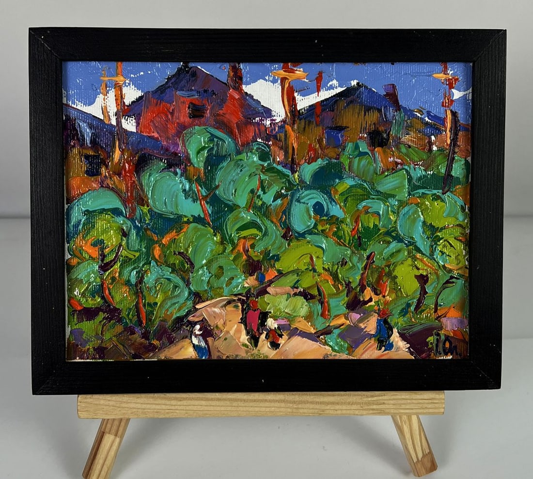 Oil painting Between the Gardens Oleksiy Ivanyuk (1 of 11)