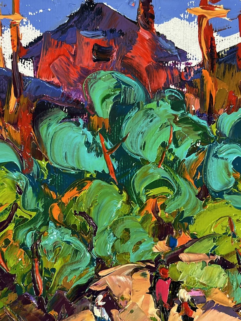 Oil painting Between the Gardens Oleksiy Ivanyuk - 4