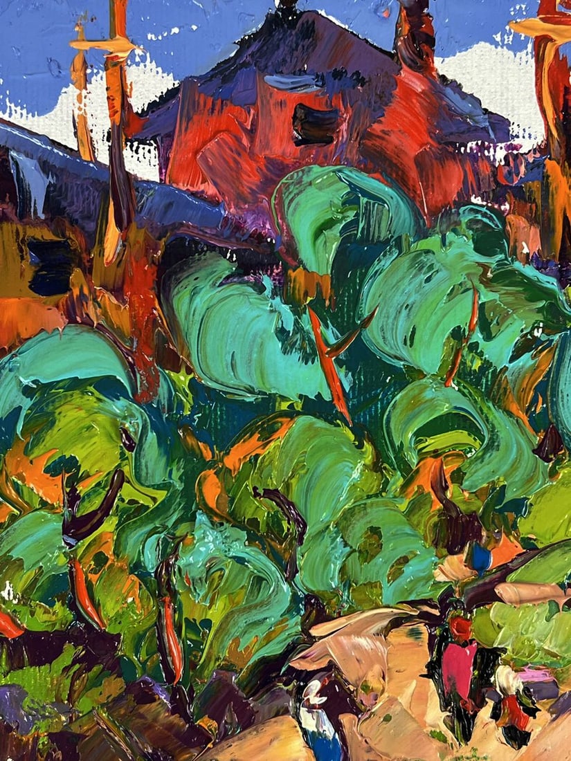 Oil painting Between the Gardens Oleksiy Ivanyuk - 5