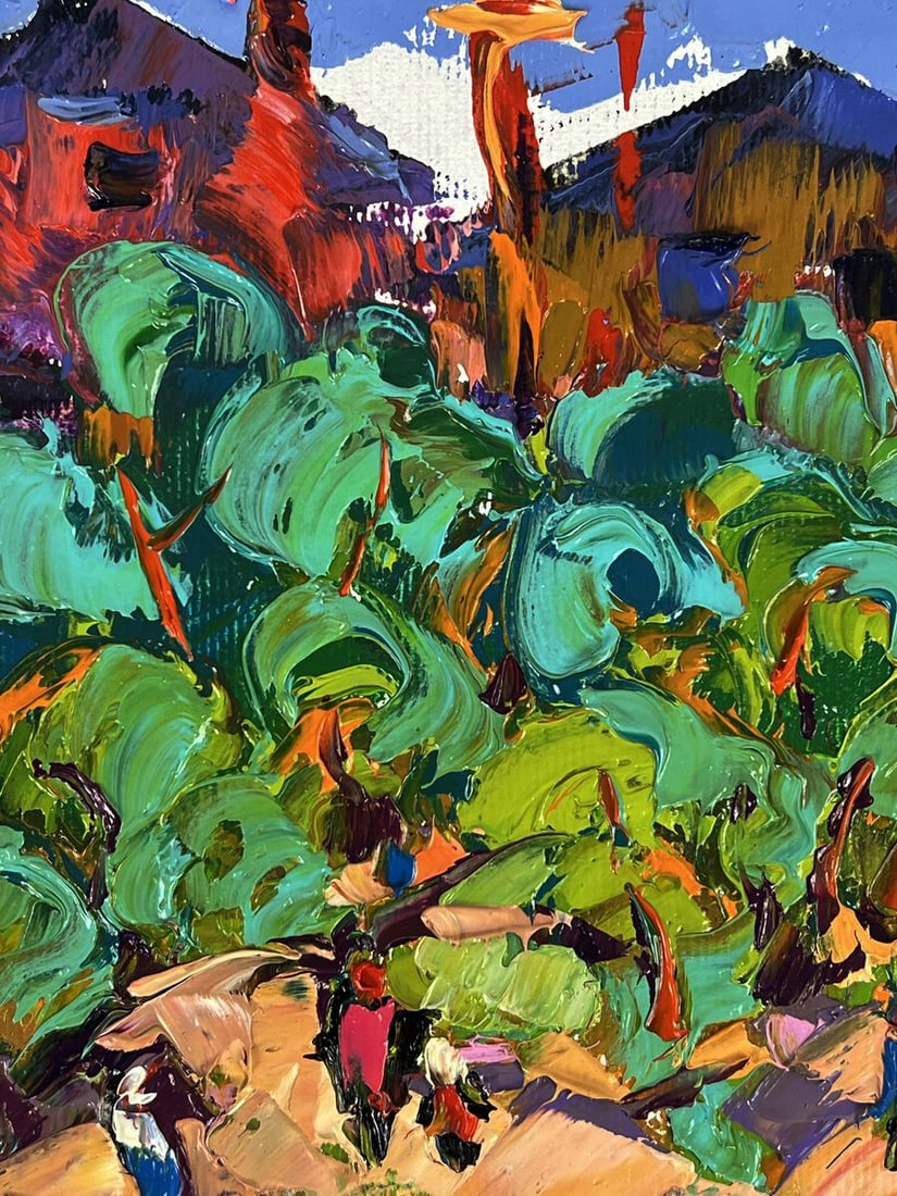 Oil painting Between the Gardens Oleksiy Ivanyuk - 7