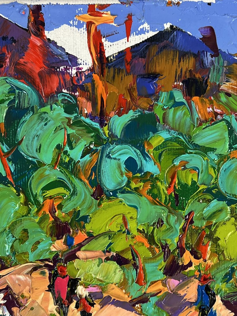 Oil painting Between the Gardens Oleksiy Ivanyuk - 8