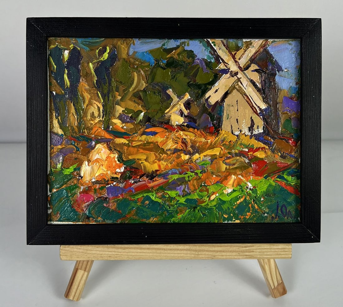 Oil painting Childhood memory Oleksiy Ivanyuk (1 of 11)