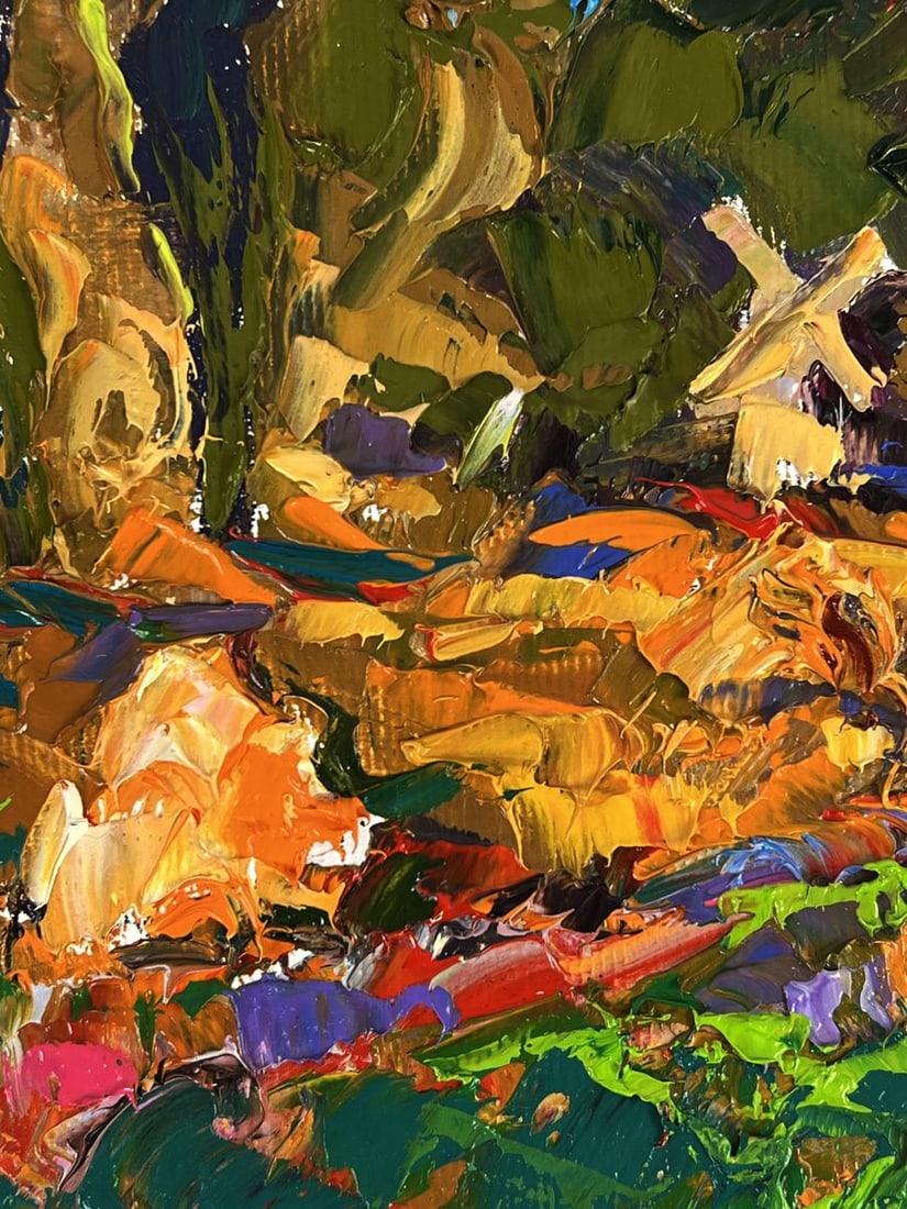 Oil painting Childhood memory Oleksiy Ivanyuk - 5