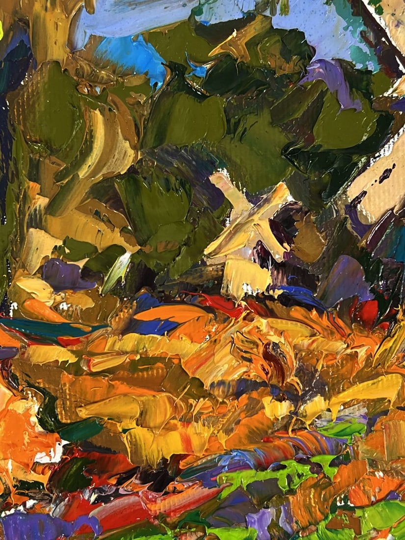 Oil painting Childhood memory Oleksiy Ivanyuk - 6