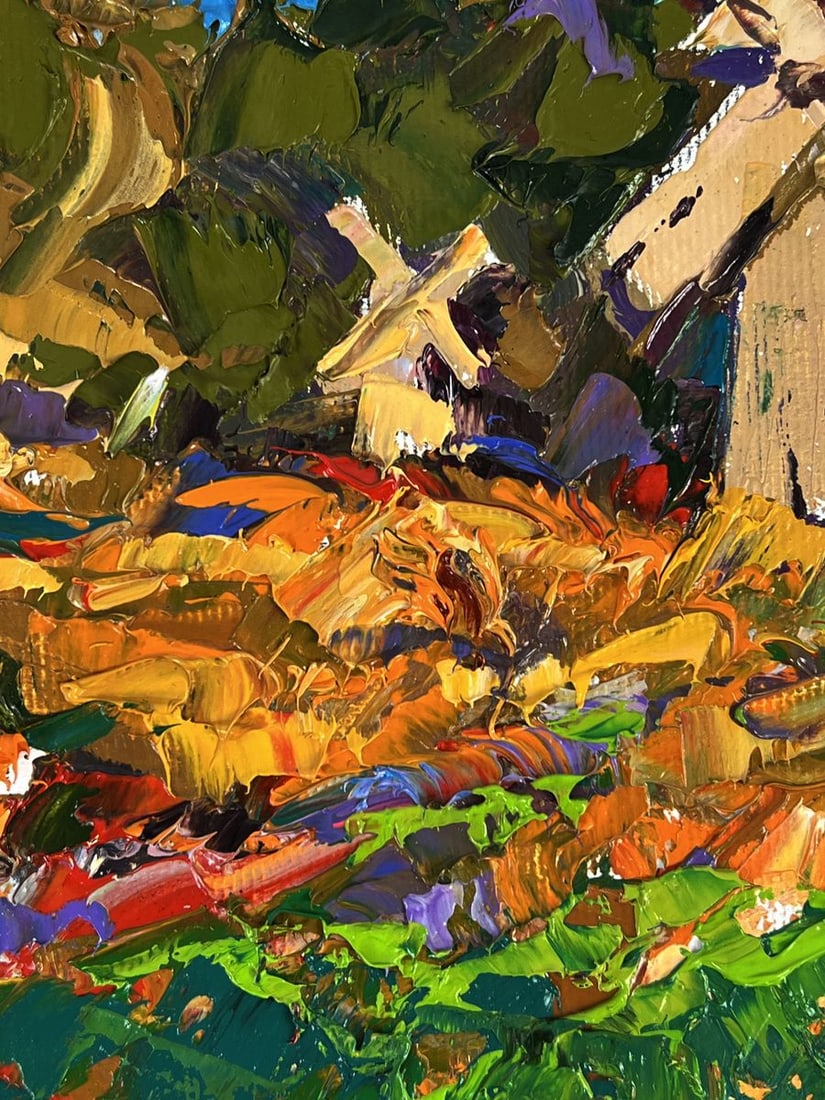 Oil painting Childhood memory Oleksiy Ivanyuk - 7