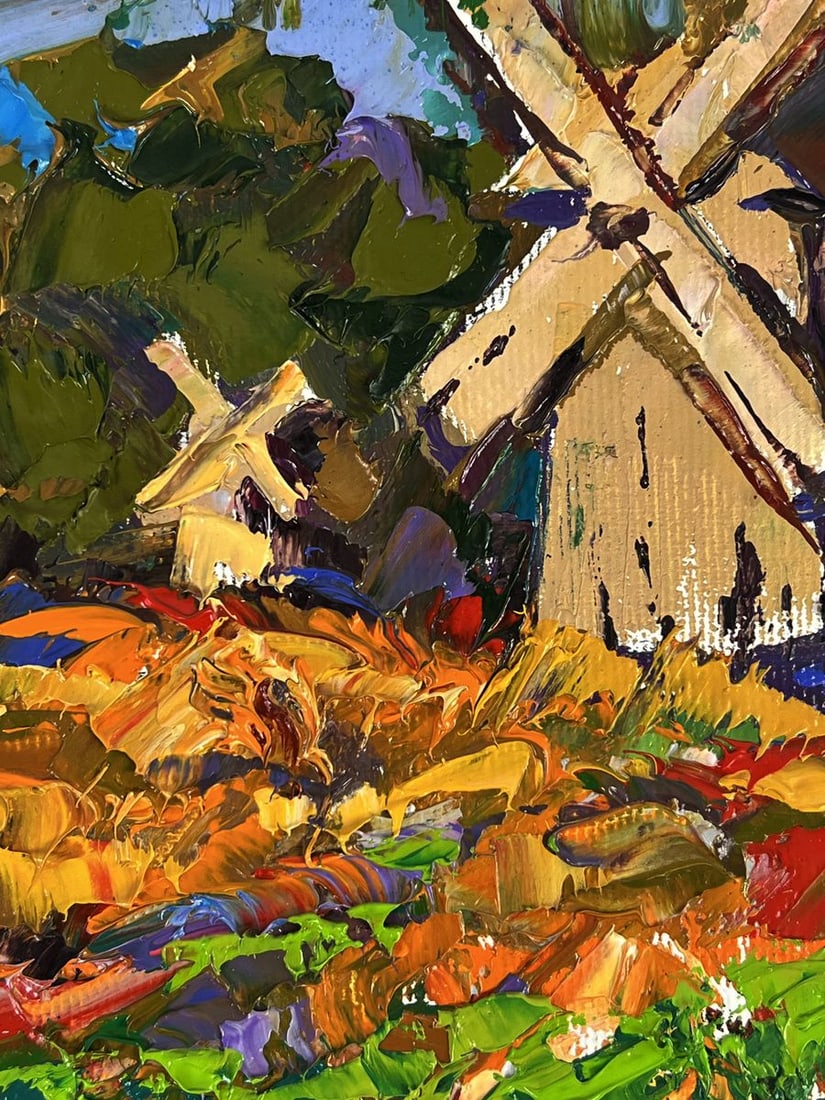 Oil painting Childhood memory Oleksiy Ivanyuk - 8