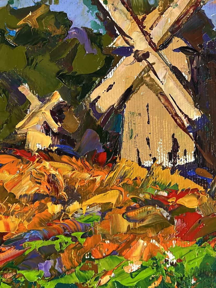 Oil painting Childhood memory Oleksiy Ivanyuk - 9