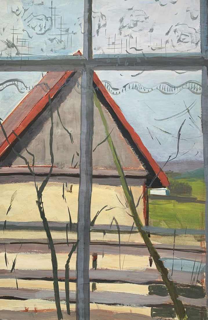 Pastel painting Overlooking the village Ivan Tsyupka: Title: Pastel painting Overlooking the village Ivan Tsyupka Description: No.1786*** ABOUT THIS PAINTING **** TITLE: "Overlooking the village"* ARTIST: Ivan Kirillovich Tsyupka* SIZE: 38x27