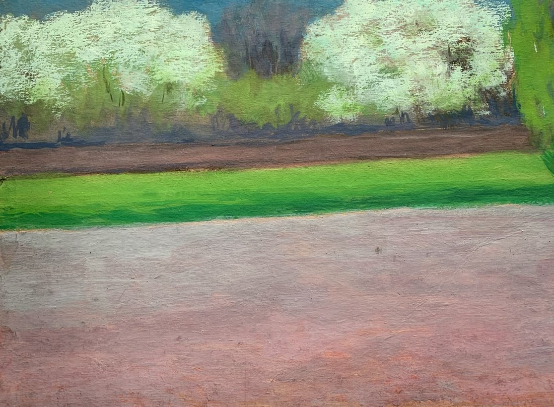 Oil painting Old house on the edge of the village Ivan Tsyupka - 7