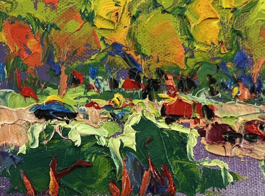 Oil painting Morning city Oleksiy Ivanyuk - 6