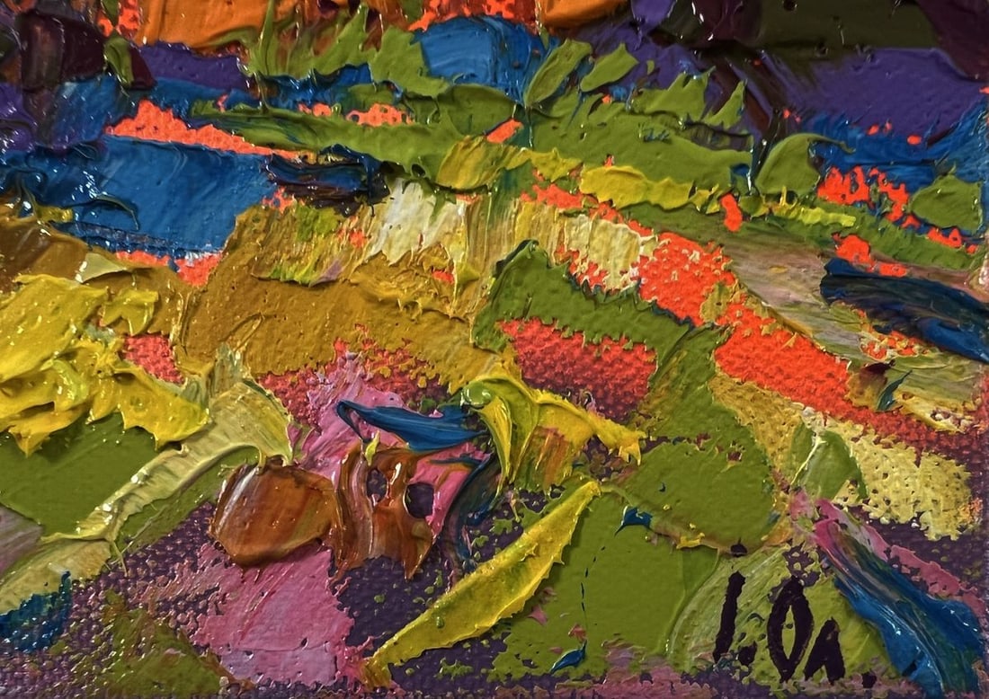 Oil painting Sunset behind the clouds Oleksiy Ivanyuk - 5