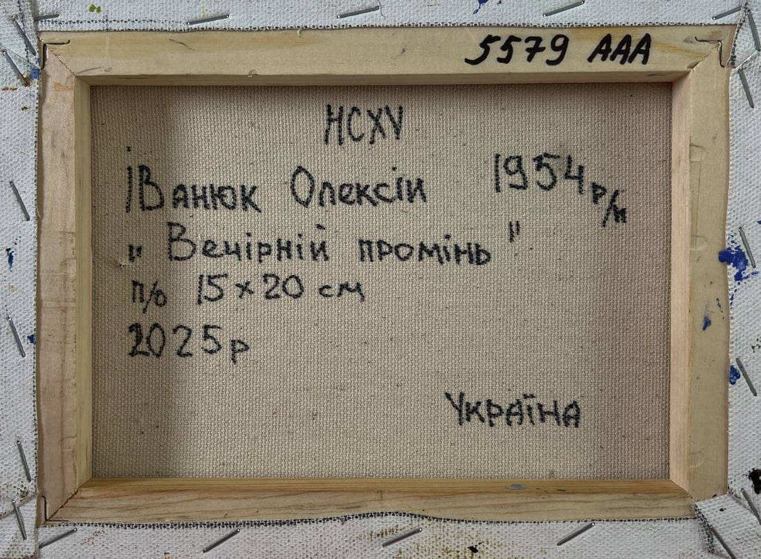 Oil painting Sunset behind the clouds Oleksiy Ivanyuk - 8