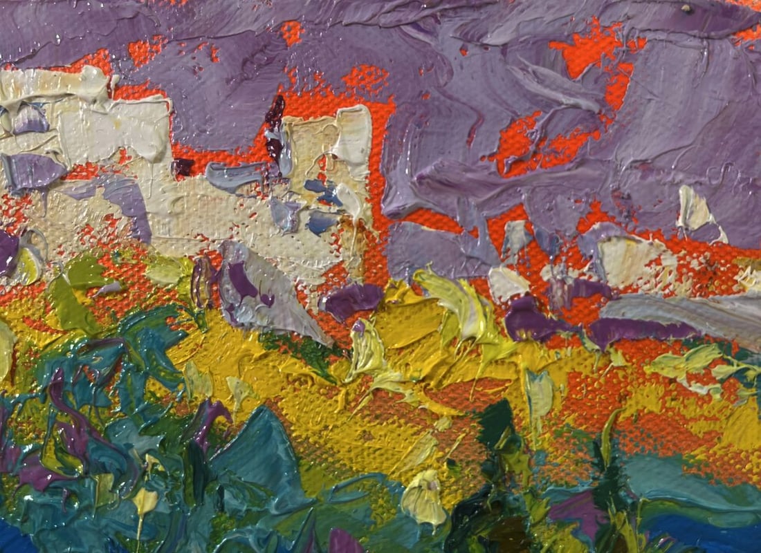 Oil painting On a walk in the city Oleksiy Ivanyuk - 4