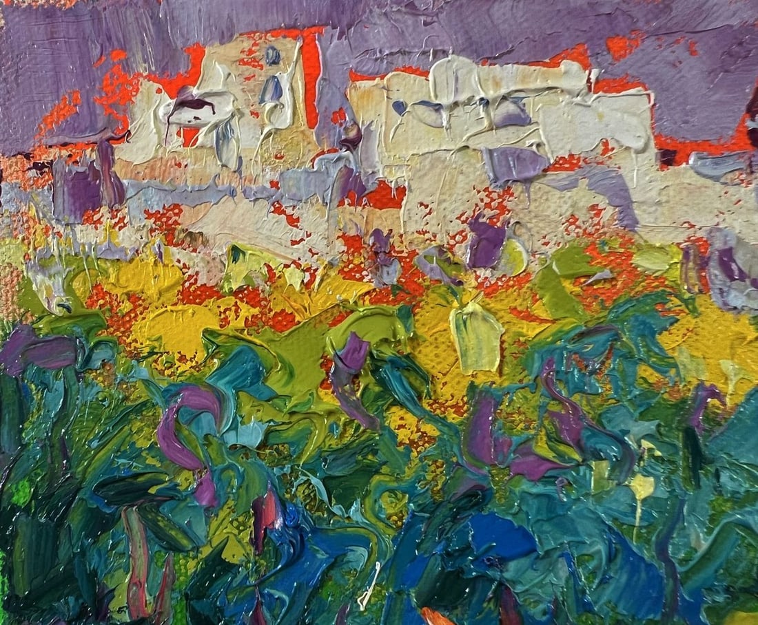 Oil painting On a walk in the city Oleksiy Ivanyuk - 7