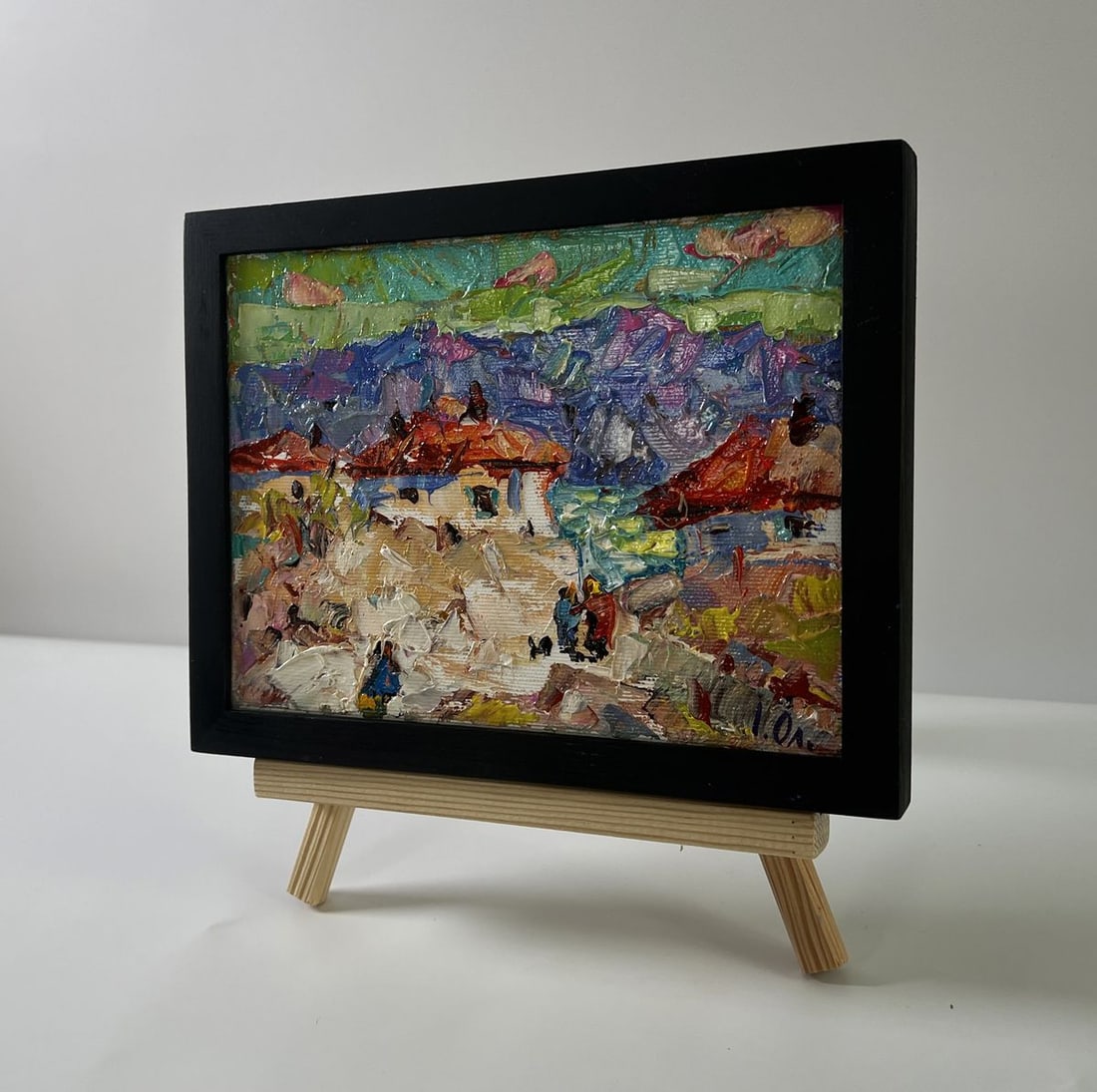 Oil painting Village memories Oleksiy Ivanyuk - 2