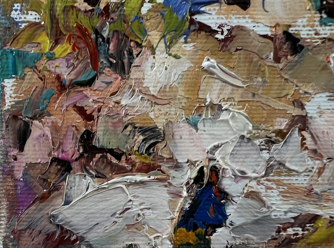 Oil painting Village memories Oleksiy Ivanyuk - 6