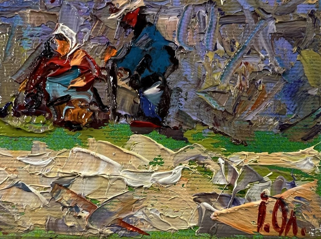 Oil painting Village memory Oleksiy Ivanyuk - 5