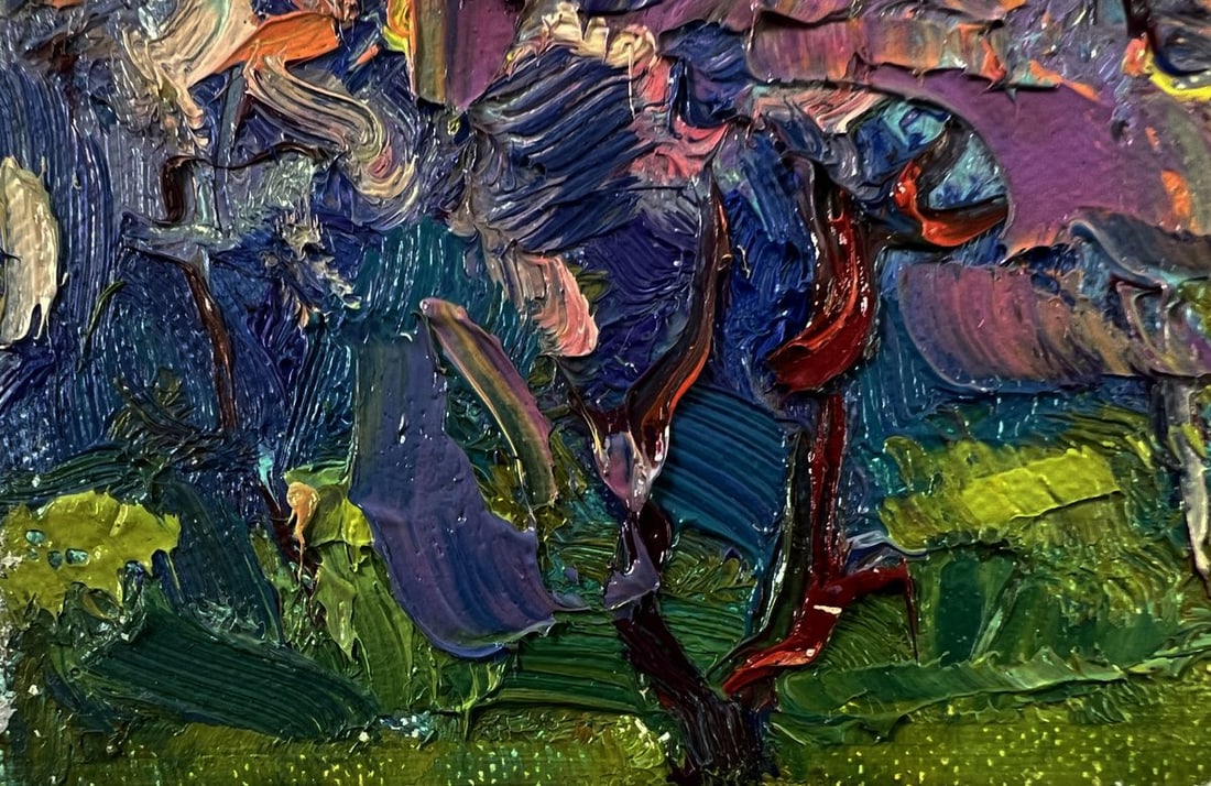 Oil painting Morning sound of bells Oksana Ivanyuk - 6