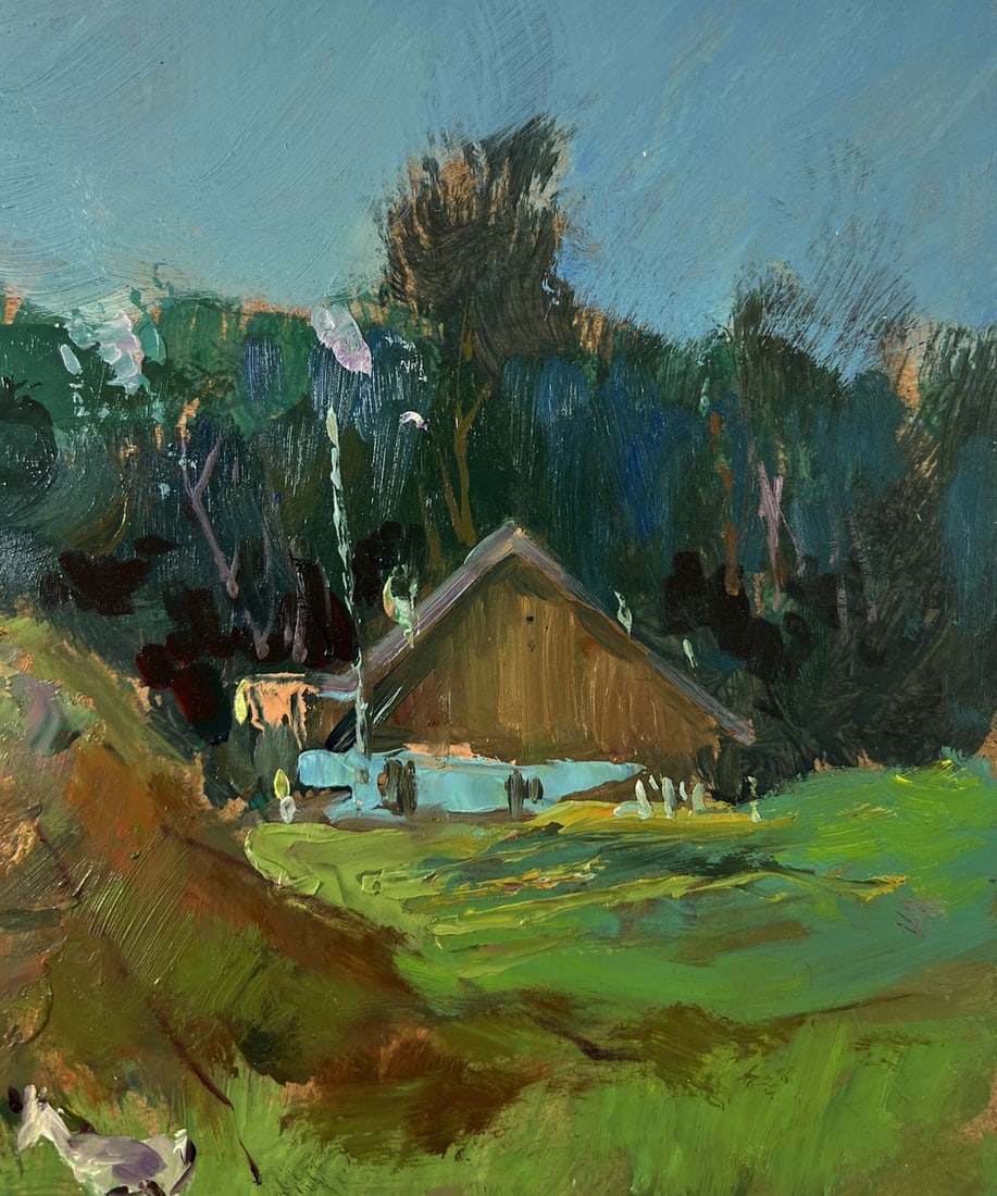 Oil painting Country house Yuriy Suprunchuk - 4