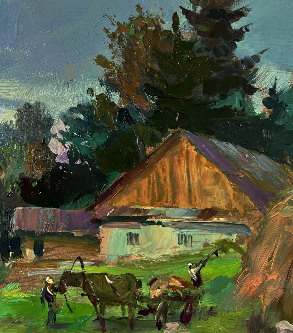 Oil painting Country house Yuriy Suprunchuk - 5