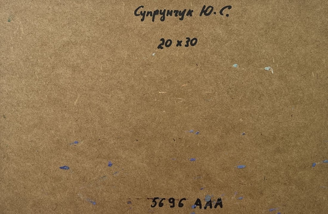 Oil painting Village among the mountains Yuriy Suprunchuk - 9