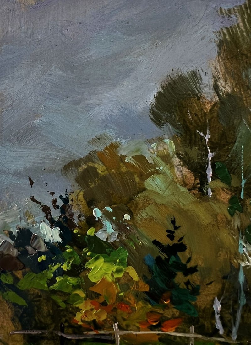 Oil painting Country geese Yuriy Suprunchuk - 6