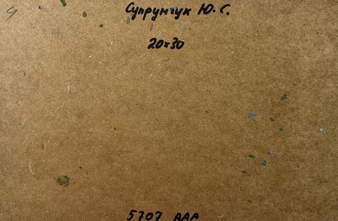 Oil painting Tour of the ancient castle Yuriy Suprunchuk - 9