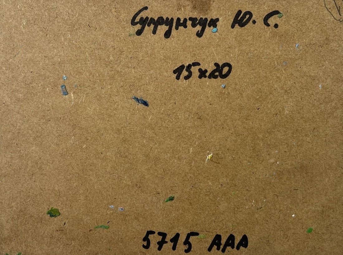 Oil painting A village near the mountains Yuriy Suprunchuk - 8