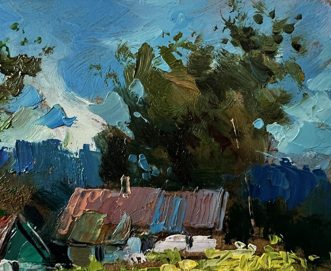 Oil painting Country walk Yuriy Suprunchuk - 4